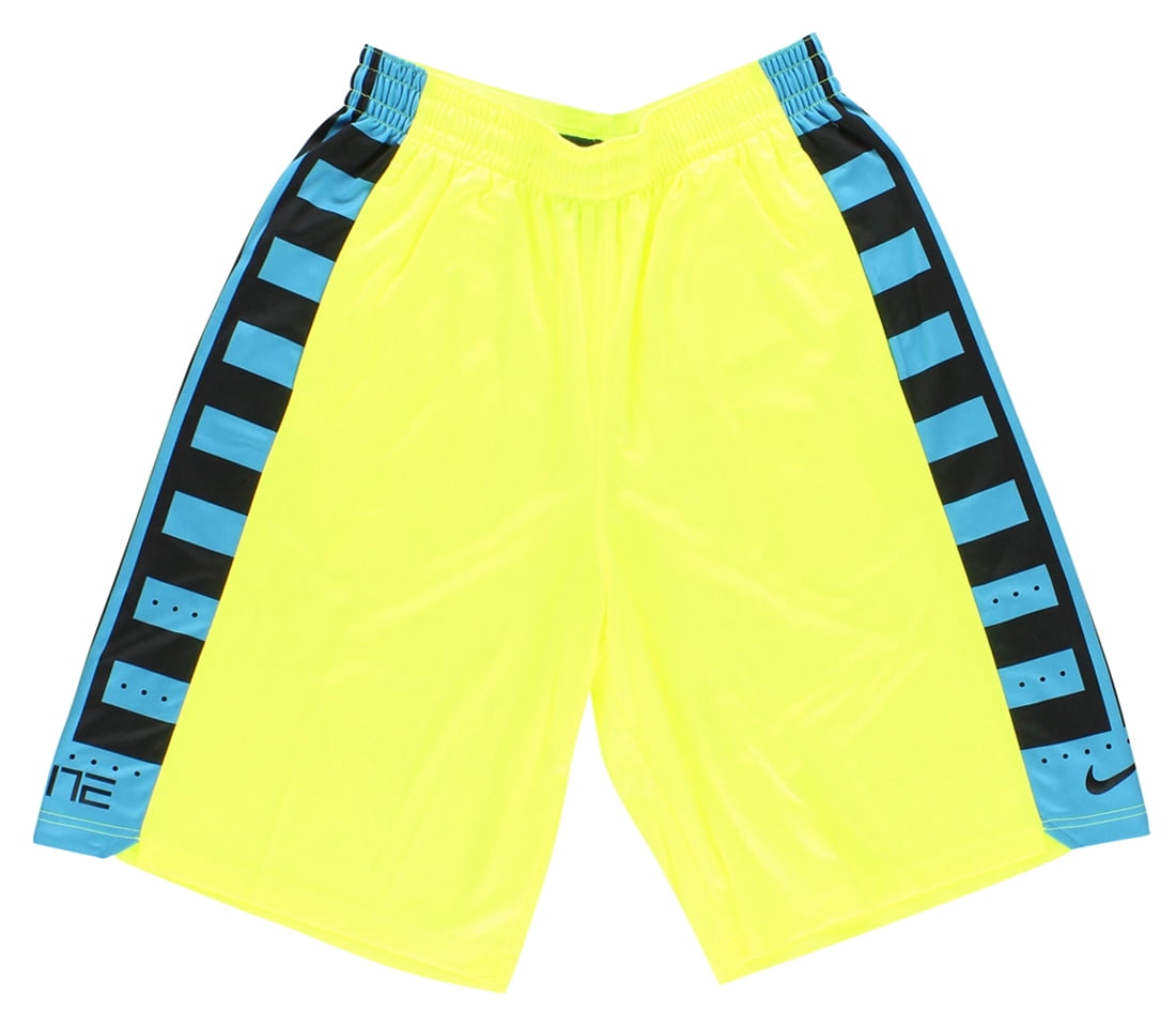 mens nike yellow shorts