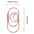 thumbnail image 4 of 100Pcs Decorative Paper Clips Cute Paper Clips Chic Design Paper Clips Small Moon Paper Clips, 4 of 7