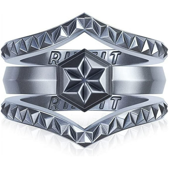 Silicone Wedding Rings For Women by Rinfit - Female Wedding Bands - Couture 3 Rings Set