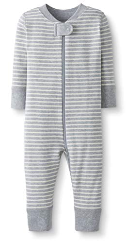 Moon and Back by Hanna Andersson Baby/Toddler Boys and Girls One-Piece Organic Cotton Footless Pajamas