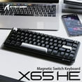 thumbnail image 3 of ATTACK SHARK X65 HE Magnetic Switch Rapid Trigger Keyboard 65% Wired Gaming Keyboard with 8000 Hz Polling Rate, 0.01mm RT Accuracy, PBT Keycaps, QMK Driver, RGB, 3 of 6