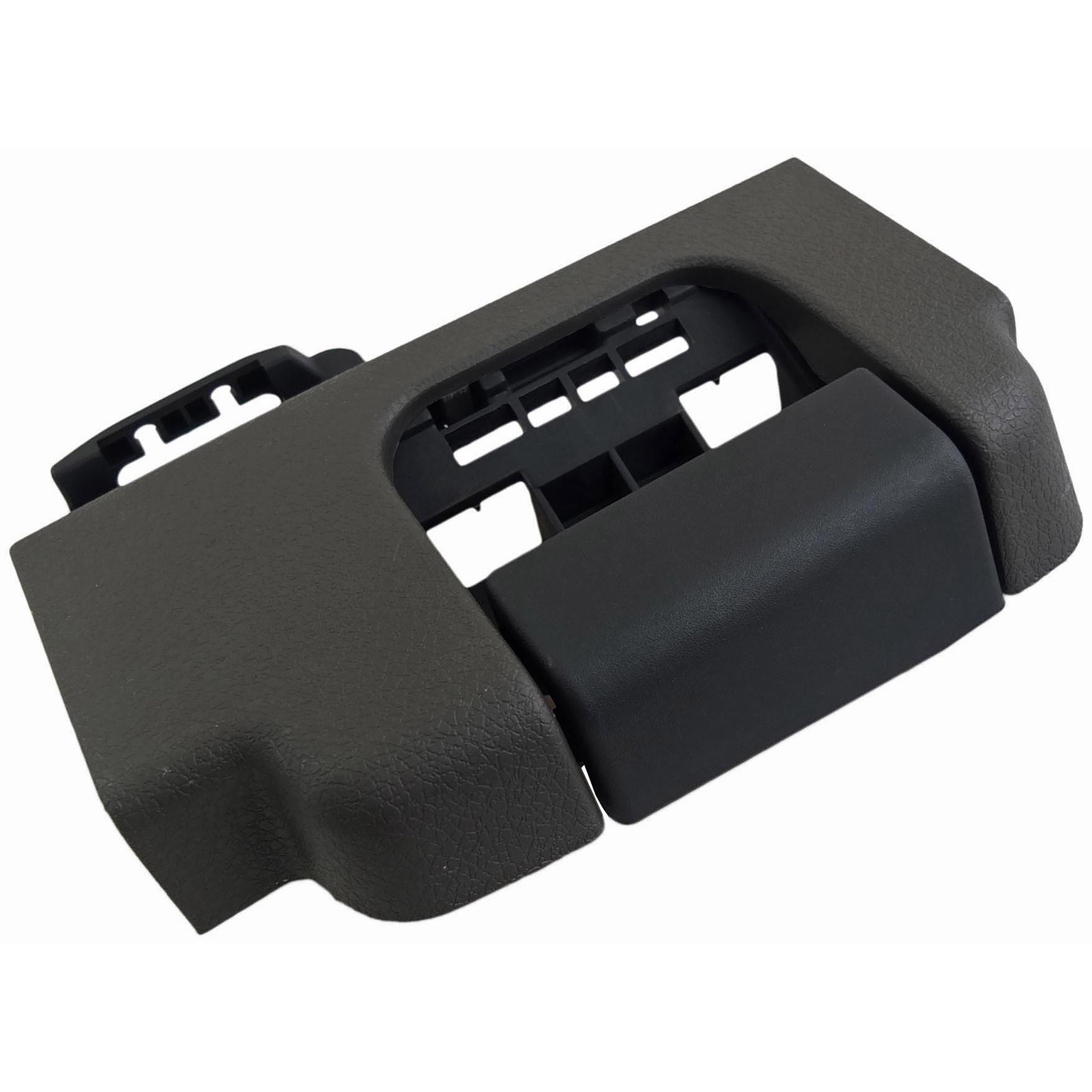 Dorman 90836 Rear Driver Side Interior Door Handle for Specific Ford Models, Black Lever; Gray Housing