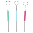 thumbnail image 4 of Eyelash Mirror, Lightweight Compact Prevent Fogging Extended Handle Grafted Eyelash Mirror Stainless Steel  For Hospital For Dentisit, 4 of 8