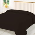 thumbnail image 1 of 100% Egyptian Cotton 1 Pcs Duvet Cover Solid (Chocolate,Full /Queen), 1 of 3