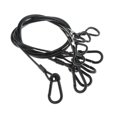 thumbnail image 1 of Cables de seguridad CUTICAT 33 pulgadas acero inoxidable 5 piezas, 1 of 8
