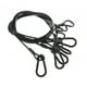 thumbnail image 1 of Cables de seguridad para luces de escenario Hugo Negro 33 pulgadas 5 piezas, 1 of 10