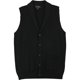 thumbnail image 1 of Chaleco de cinco botones Tasso Elba para hombre color negro grande, 1 of 1