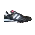 thumbnail image 2 of Tacos de Fútbol Rápido PEPESA Copa Mundial | Piel Natural | Suela de Hule Antiderrapante | Negro con Blanco, 2 of 5