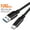 Black, variant on Listlink 240W Type C To USB C Cable PD3.1 Fast Charging Charger for USBC Data Wire Cord 0.2m 0.3m 0.5 1m 2m Nylon Braided