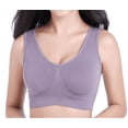 thumbnail image 1 of Women's Seamless Comfortable Sports Bra with Removable Pads, 1 of 2