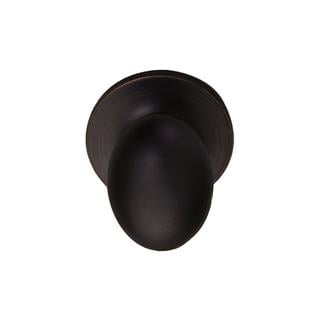 Pearson Collection Egg Style Non Latching Dummy Door Knob Lock Oil Rubbed Bronze