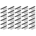 thumbnail image 4 of Comb Clips, Hairpiece  Comb Clips Stainless Steel Excellent Effect Functional With 30pcs For Barber Shop For Woman Black,Coffee,Beige, 4 of 8