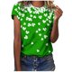 thumbnail image 5 of Camisetas Casuales de Manga Corta con Cuello de Tripulación Impresa de San Valentín Tee Gráfica Ligera Top 95% Poliéster 5% Elastano para el Uso Diario, Camiseta de Moda Cómoda, 5 of 9