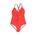 thumbnail image 2 of Women's Deep V Neck Backless One Piece Bathing Swimsuit, 2 of 3