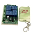 thumbnail image 4 of DC12V Interruptor De telemando Inalámbrico Universal - Módulo Receptor De 4CH Y Transmisor Con Electrónico De Bloqueo De Bri Gloria Módulo de interruptor de control de relé, 4 of 7