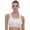 White, variant on Women  Adjustable Soft sports bras