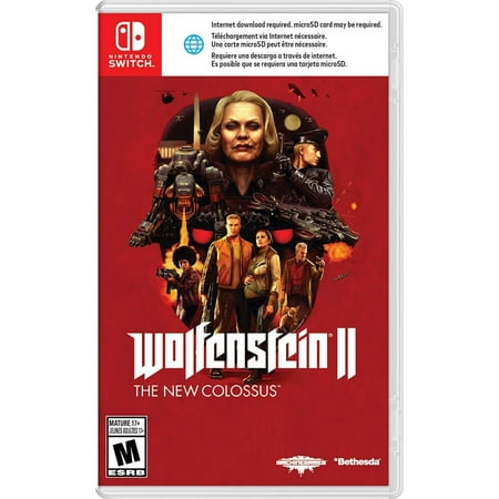 Bethesda Softworks Wolfenstein II: The New Colossus, Nintendo, Nintendo Switch, 045496591823