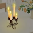 thumbnail image 2 of Candelabro de boda Sunnimix para decoración del hogar Artesanías de flores, 2 of 8