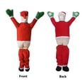 thumbnail image 3 of Santa Pants off Wall Climb Decoration Santa Hanging Ornament Holiday Ornament/ Santa Claus Pendant 110Cm, 3 of 7