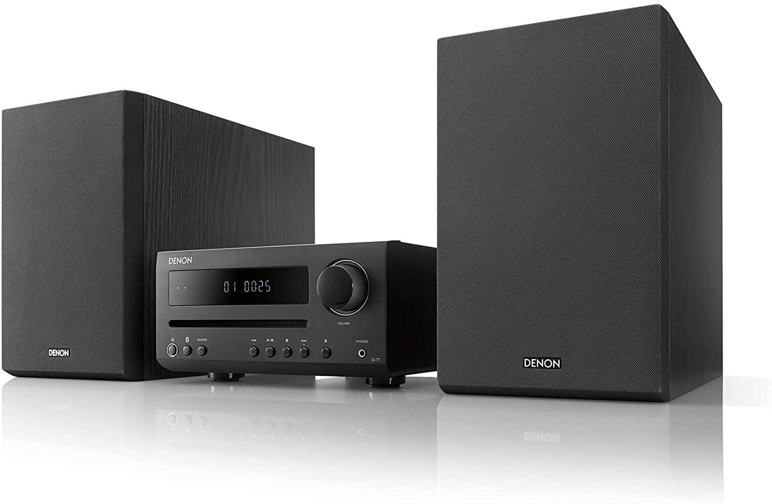 denon bookshelf stereo system