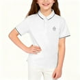 thumbnail image 5 of QQAMB Girls Boys Short Sleeve Shirts School Uniform T Shirt Summer Button Down Preppy Casual Loose Funny Tee, 5 of 5