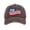 Coffee, variant on USA 250th Anniversary Baseball Cap for Men Women, 1776-2026 Patriotic USA Flag Hat, Distressed Washed Cotton Sun Hat, Vintage Adjustable Dad Cap for 4th of July Celebration