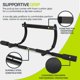 thumbnail image 4 of Barra de dominadas ProsourceFit Multi-Grip para marco de puerta de 61 a 81 cm, 4 of 6