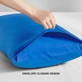 thumbnail image 3 of Flxxie 1800 Thread Count Microfiber Sheet Set, Super Soft Bed Sheets, Royal Blue, Twin Extra Long, 3 Piece, 3 of 6