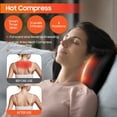 thumbnail image 3 of Neck & Shoulder Massager Pillow with Heat, Shiatsu 3D Deep Tissue Massage for Back, Legs, Home, Office, Car, 3 of 7