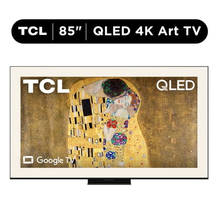 TCL 85” Class Q6LR Series 4K QLED HDR Smart Roku TV (New 2026) - High Brightness+ LED Backlight, Game Accelerator 120, Motion Rate 240 with MEMC, Voice Remote Control - 85Q6LR