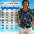 thumbnail image 6 of Xixirimido Gothic Skull Bats Matching Couple Outfits Men’s Button-down Hawaiian Shirt Women Sleeveless Midi Dress with Pocket Couples Matched Summer Outfits for Beach Vacation, Size XL, 6 of 7
