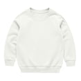 thumbnail image 5 of Vibrex Crewneck Sweatshirts Children's Solid Color Long Sleeved Casual Sports Hoodie Top Comfortable Pullover Sweatshirts Shirts Warm Hiking Pullover Oversized Warm Casual Sweatshirt 5-15 Years, 5 of 7