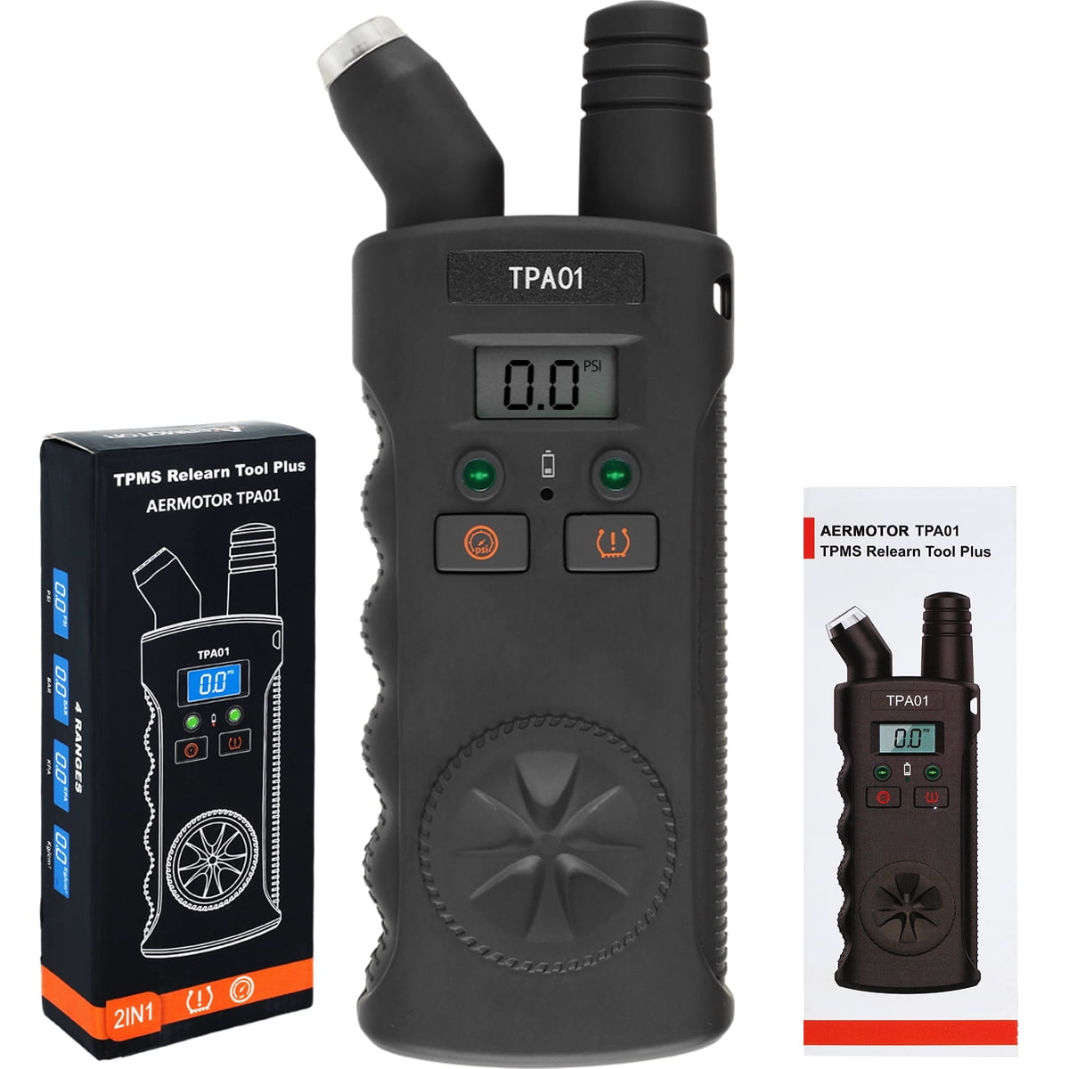 Tire Pressure Gauge TPMS Relearn Reset Tool Portable Durable Automotive