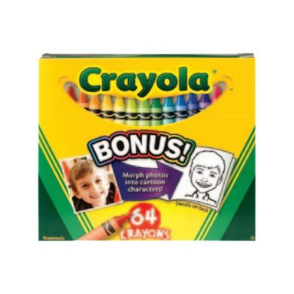 CRAYOLA Taille-Crayons/Craie de Cire, 64 Unités (52-0064)