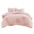 thumbnail image 2 of Premium Pink Floral Chenille Bedding Sets Reversible Design for Home Comfort, 2 of 10