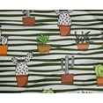 thumbnail image 5 of oneOone Polyester Lycra Dark Blue Fabric Cactus Quilting Supplies Print Sewing Fabric By The Yard 56 Inch Wide, 5 of 6