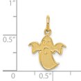 thumbnail image 2 of 14K Yellow Gold Ghost Charm, 2 of 2