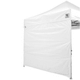 thumbnail image 2 of Impact Canopy 10 Foot Canopy Tent Wall Set ONLY, 1 Solid Sidewall and 1 Middle Zipper Sidewall, White, 2 of 4