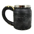 thumbnail image 3 of Atlantic Collectibles Medieval Templar Crusader Knight Suit of Armor Helmet Beer Stein Tankard Coffee Cup Mug, 3 of 5