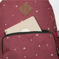 thumbnail image 4 of KAUKKO Stylish Oxford Fabric Backpack Travel Rucksack lightweight Hiking Bag Satchel, 4 of 5