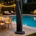 thumbnail image 6 of Patio Umbrella Cover Heavy Duty Waterproof 190D Cloth With Drawstring Closure For Outdoor Market Center Pole cantilever Umbrellas Sun Rain Protection Storage, 6 of 6