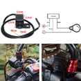 thumbnail image 5 of Interruptores de motocicleta impermeable JM 12V 15A 2 uds ON Off ON M10, 5 of 5