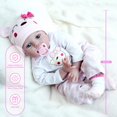 thumbnail image 2 of Muñeca Reborn Kdudgso Realistic de 55 cm con ropa y accesorios, 2 of 8