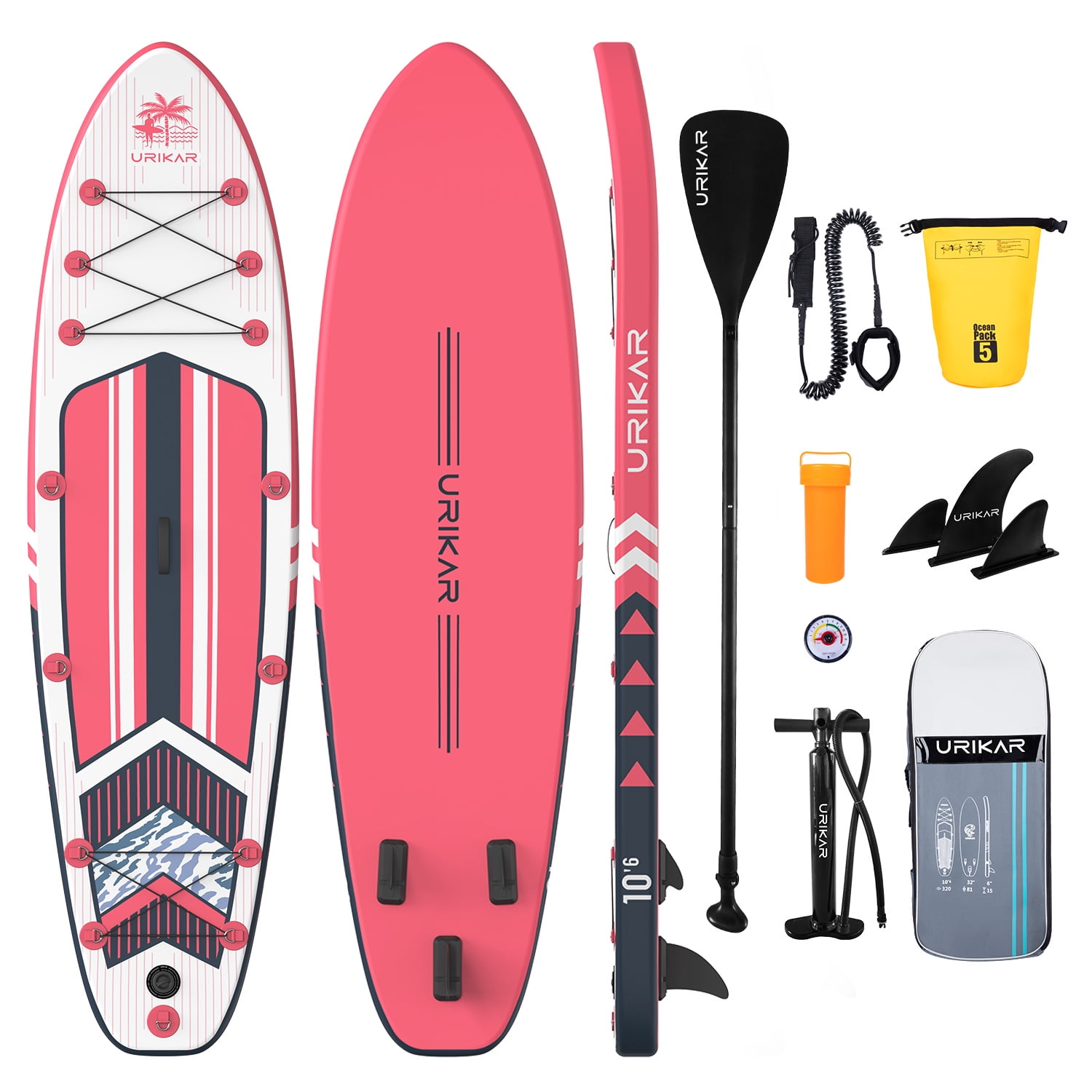 Inflatable Paddle Board SUP Stand Up Paddleboard & Accessories Set 