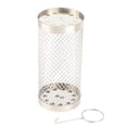 thumbnail image 1 of Cesta universal para asador, cesta para asar redonda de acero inoxidable, accesorio para barbacoa al aire libre, 1 of 14