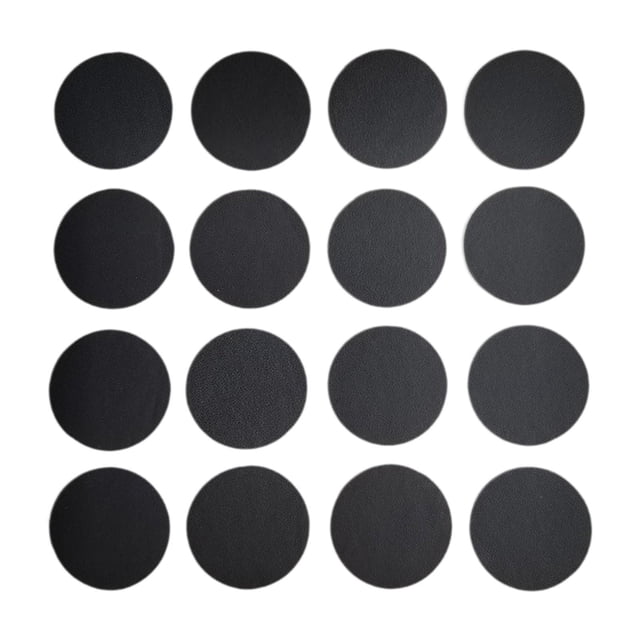 16 piezas de parches de reparación de cuero para reparar agujeros, suministros antiarañazos, cintas de reparación de cuero redondas para manualidades