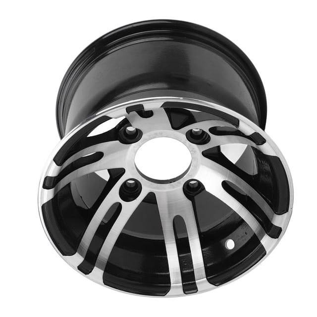 10 Inch ATV Wheel Rim, High Strength Aluminum Alloy Rim, Universal Sporty Wheel Hub for ATVs Karts, Quad Bikes Dirt Bike Ride On Mower, 4 Wheel Vehicles