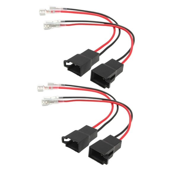 Kuntesetty 4x Speaker Adaptor Cable Wire Harness Connector Plugs Trucks PC2-805 Car Speaker