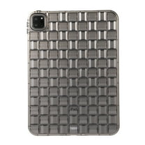 ELEHOLD Slim Case for iPad 10th Gen 10.9" 2022 Hard PC Shell Bubble Design Slim Thin Lightweight Shockproof Anti-Scratch Full Protective Case,Gray