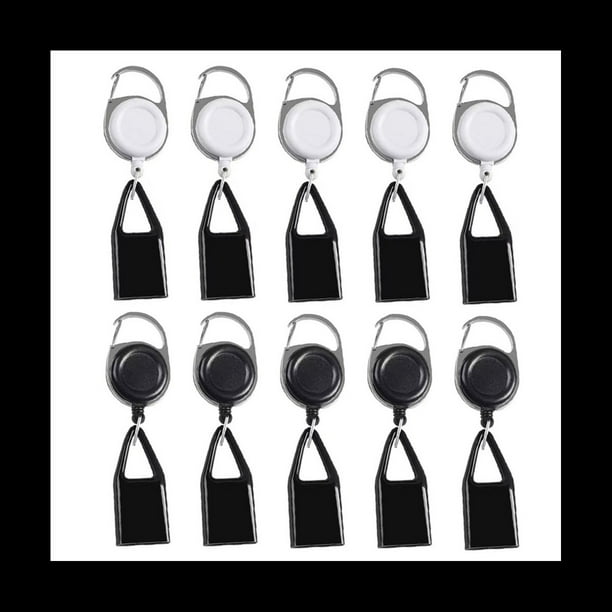 10 Uds. Protectora de Silicona para Encendedor con Clip, Accesorios para Fumar con RetráCtil